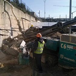 İksa İşleri - Zemin Çivisi Uygulaması