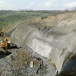 İksa İşleri - Zemin Çivisi, Püskürtme Beton Uygulaması