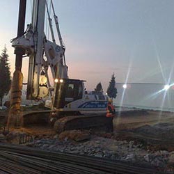 İksa işleri - Fore Kazık Uygulaması