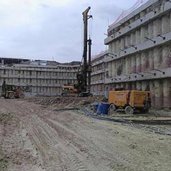 Bim Warehouse Project in Giresun - Bored Pile Applications