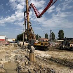 Fore Kazık İşleri - Borulu İmalat ve Beton Dökümü