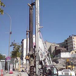 İksa işleri - Fore Kazık Uygulaması