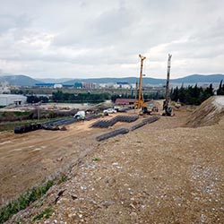 Zemin Güçlendirme İşi - Fore Kazık Uygulaması