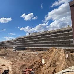 İksa İmalatı Devam Ederken Saha Fotoğrafı