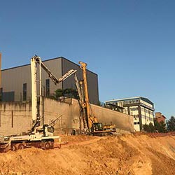 Shoring Works - Bored Pile Applications
