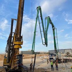 Soil Improvement Works - Concrete Column Application