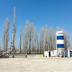 Zemin Güçlendirme İşleri - Jet Grout Uygulaması